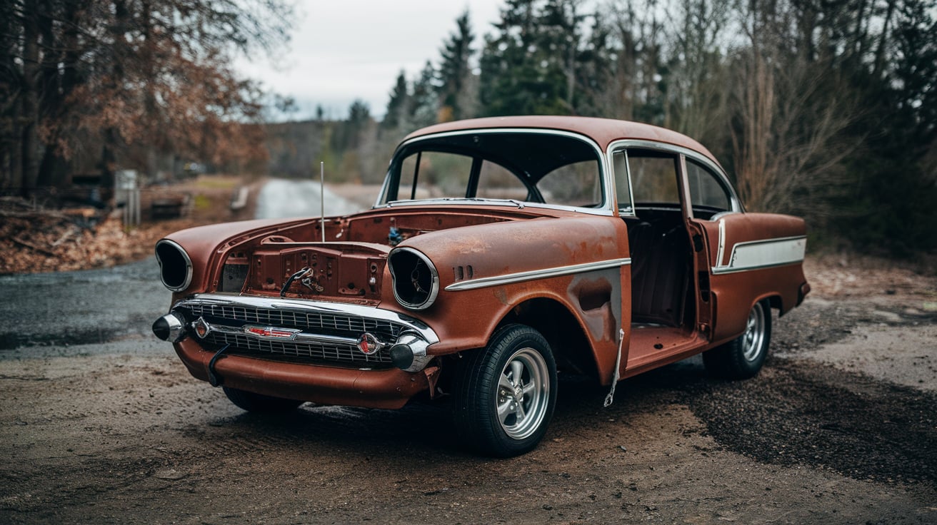 1957 Chevy 2 door restoration